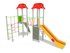 Set cu două turnuri cu tobogan pentru loc de joacă - BGL-00104 miniatura 1
