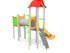 Set cu două turnuri cu tobogan și tunel pentru loc de joacă - BGL-00107 imagine 2