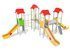 Set multiturn cu tobogane și tunel pentru loc de joacă - BGL-00108 miniatura 1