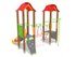 Set cu două turnuri cu podeț pentru loc de joacă - BGL-00803 imagine 6
