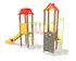 Set cu două turnuri cu podeț pentru loc de joacă - BGL-00812 imagine 2