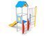 Turn cu tobogan și structură de frânghii pentru loc de joacă - BGL-1141 imagine 5