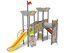 Set castel cu două turnuri pentru loc de joacă - BGL-1161 miniatura 1