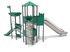 Set cu două turnuri din materiale reciclate pentru loc de joacă - BGL-1165 RECYCLED imagine 2