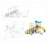 Set mare integrativ pentru loc de joacă - BGL-1215 imagine 8
