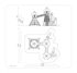 Turnuri triple cu tobogane și structură de frânghii - BGL-1433 imagine 8