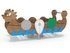 Balansoar pe arc corabie vikingă pentru loc de joacă - BGL-5033 miniatura 1