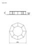 Bancă rotundă - BGL-6039 imagine 4