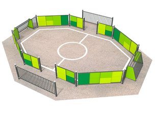 Teren mic de fotbal pentru loc de joacă - BGL-6404
