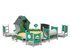 Groapă de nisip mare cu căsuță din materiale reciclate - BGL-7043 RECYCLED miniatura 1