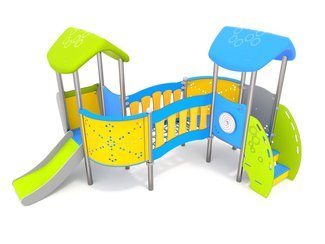 Set cu două turnuri pentru copii mici pentru loc de joacă - BGL-7104 imagine principala