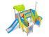 Set turnuri cu tobogan pentru loc de joacă - BGL-7115 miniatura 1