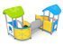Set cu două turnuri cu tunel pentru loc de joacă - BGL-7118 imagine 2