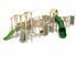 Set mare pentru loc de joacă din salcâm - BGL-80-4-6V24-1A imagine 3