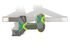 Set turnuri cu podeț și tobogan pentru loc de joacă - BGL-8026 imagine 8