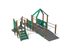 Set integrativ pentru loc de joacă din materiale reciclate - BGL-8047 RECYCLED imagine 2