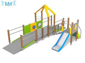 Set integrativ cu groapă de nisip pentru loc de joacă - BGL-8047 imagine principala