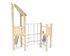 Set cu două turnuri cu structură de frânghii din salcâm pentru loc de joacă - BGL-8174 imagine 5