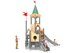 Castel cu un turn pentru loc de joacă cu tobogan - BGL-8604 miniatura 1