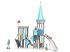 Castel cu două turnuri pentru loc de joacă cu tobogane - BGL-8607 imagine 4
