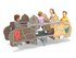 Balansoar multipersoane - BGL-8653 miniatura 1