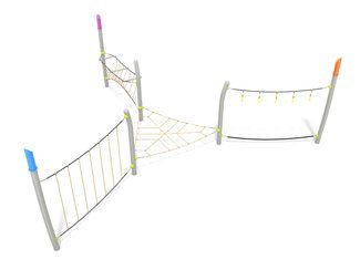 Structură de frânghii pentru loc de joacă - BGL-9079 imagine principala