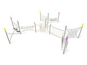 Structură mare de frânghii pentru loc de joacă - BGL-9081