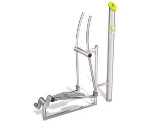 Bicicletă eliptică fitness pentru exterior - BGL-7815 inox imagine principala