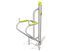 Bare de tracțiuni fitness pentru exterior - BGL-7805 inox miniatura 1