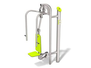 Împins din așezat fitness pentru exterior - BGL-7813 inox