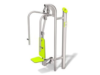 Împins din așezat fitness pentru exterior - BGL-7813 inox imagine principala